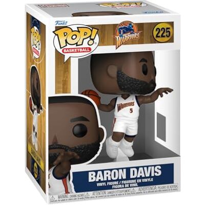 Funko Pop! NBA: Legends Baron Davis (Warriors) NBA Players Figura in Vinile da Collezione Idea Regalo Merchandising Ufficiale Giocattoli per Bambini e Adulti Sports Fans Funko Pop! NBA: Legends Baron Davis (Warriors) NBA Players Figura in Vinile da Collezione Idea Regalo Merchandising Ufficiale Giocattoli per Bambini e Adulti Sports Fans