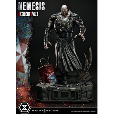PRiME Resident Evil 3 Statuetta 1/4 Nemesis, 92 cm PRiME Resident Evil 3 Statuetta 1/4 Nemesis, 92 cm
