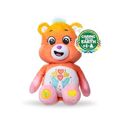 Basic Fun Care Bears Fun Size Thankful Heart Bear Sparkle Plushie Basic Fun Care Bears Fun Size Thankful Heart Bear Sparkle Plushie