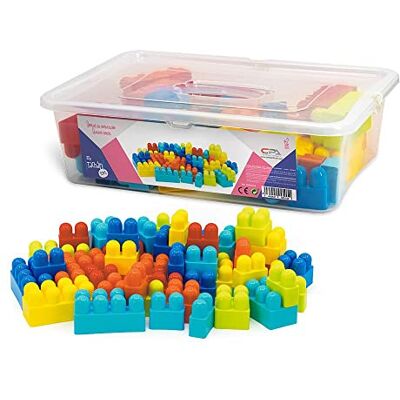 Tachan Cartella - Set di Costruzione in Plastica, Multicolore, 8 Pezzi, per 2-5 Anni Tachan Cartella - Set di Costruzione in Plastica, Multicolore, 8 Pezzi, per 2-5 Anni