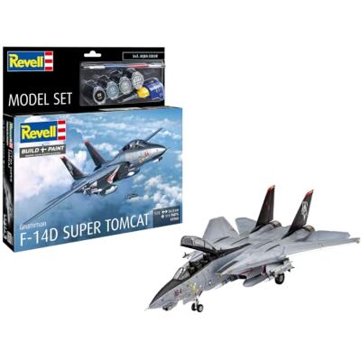 Revell 63960 Modellino di Aereo Super Tomcat, Livello 3, Scala 1:72, Multicolore Revell 63960 Modellino di Aereo Super Tomcat, Livello 3, Scala 1:72, Multicolore