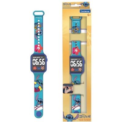Lexibook , Disney Stitch, Orologio Digitale, Display 12 Ore o 24 Ore, Blu, Lexibook , Disney Stitch, Orologio Digitale, Display 12 Ore o 24 Ore, Blu,