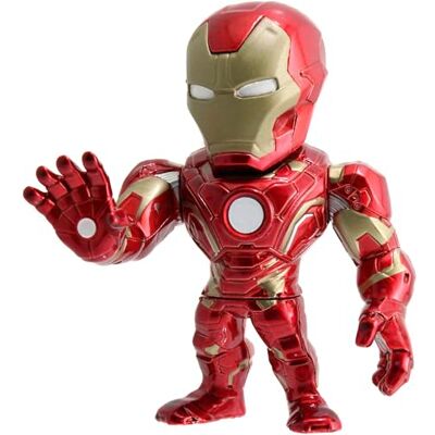 Jada Toys- Marvel Iron Man in Die- Cast, , +8 Anni, Personaggio Da Collezione, 10 Cm Jada Toys- Marvel Iron Man in Die- Cast, , +8 Anni, Personaggio Da Collezione, 10 Cm