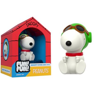 SUPER7 Fun! Fun! Peanuts Snoopy (Green Hat Flying Ace) Figura in vinile Figura d'azione Peanuts da 12,7 cm Classici fan dei cartoni animati da collezione e retrò Fumetti Edizione limitata SUPER7 Fun! Fun! Peanuts Snoopy (Green Hat Flying Ace) Figura in vinile Figura d'azione Peanuts da 12,7 cm Classici fan dei cartoni animati da collezione e retrò Fumetti Edizione limitata