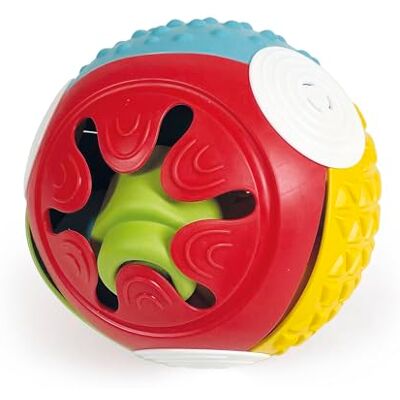 Clementoni Soft Clemmy Touch & Play, Palla Sensoriale, Palla Prima Infanzia Made in Italy, Bambini 6-36 Mesi, con 5 Mattoncini 100% Lavabili, Gioco per Sviluppare Manualità e Logica, Clementoni Soft Clemmy Touch & Play, Palla Sensoriale, Palla Prima Infanzia Made in Italy, Bambini 6-36 Mesi, con 5 Mattoncini 100% Lavabili, Gioco per Sviluppare Manualità e Logica,
