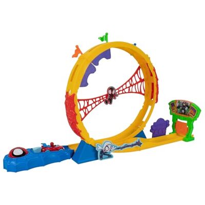 Jazwares Spidey Amazing Metals Super Loop Track Set Jazwares Spidey Amazing Metals Super Loop Track Set