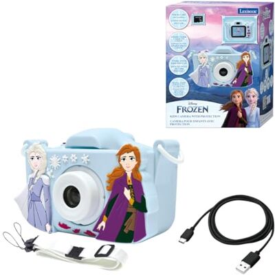 Lexibook , Frozen, Fotocamera 4-in-1 per Bambini con Protezione, Funzioni Foto, Video, MP3 e Giochi, 15 cornici per Personalizzare Le tue Foto, Scheda di Memoria da 8 GB Inclusa, Lexibook , Frozen, Fotocamera 4-in-1 per Bambini con Protezione, Funzioni Foto, Video, MP3 e Giochi, 15 cornici per Personalizzare Le tue Foto, Scheda di Memoria da 8 GB Inclusa,