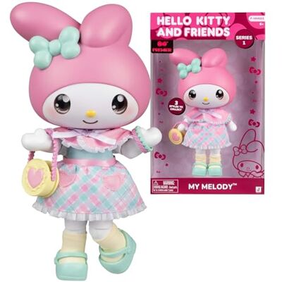 Hello Kitty My Melody Premier Bambola 20 cm, 9 Punti Di Articolazione, Vestiti E Accessori Removibili, Per Collezionisti, Bambini e Bambine dai 3 Anni Hello Kitty My Melody Premier Bambola 20 cm, 9 Punti Di Articolazione, Vestiti E Accessori Removibili, Per Collezionisti, Bambini e Bambine dai 3 Anni