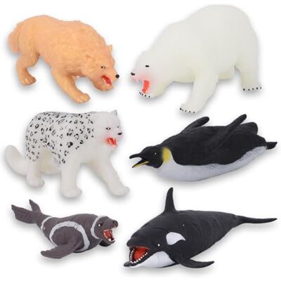 Sbabam Toys Sbabam Legend Of Animals Predatori Polari Snow Guardians Pack da 4 bustine con personaggi diversi. Trova l'orso, l'orca tutti gli animali che vivono nel grande freddo. Sbabam Toys Sbabam Legend Of Animals Predatori Polari Snow Guardians Pack da 4 bustine con personaggi diversi. Trova l'orso, l'orca tutti gli animali che vivono nel grande freddo.