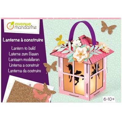 Avenue Mandarine My Mandarine scatola creativa per bambini- lanterne da costruire in cartone- a partire dai 6 anni tema unicorni Avenue Mandarine My Mandarine scatola creativa per bambini- lanterne da costruire in cartone- a partire dai 6 anni tema unicorni