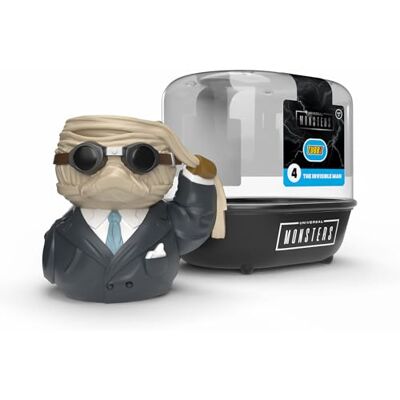 TUBBZ Prima Edizione: Universal Monsters Invisible Man Anatra Cosplay In Vinile da Collezione TUBBZ Prima Edizione: Universal Monsters Invisible Man Anatra Cosplay In Vinile da Collezione