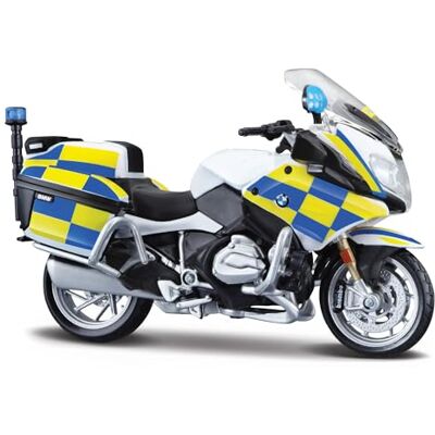 Maisto 1:18 Motorcycle Authority Police MOTORCYCLES-18 Dispenser per moto, disegni e colori assortiti Maisto 1:18 Motorcycle Authority Police MOTORCYCLES-18 Dispenser per moto, disegni e colori assortiti