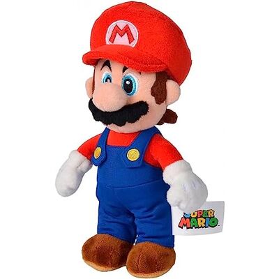 Simba Toys Mario Plush Toy Suitable from the First Months of Age 20 cm Simba Toys Mario Plush Toy Suitable from the First Months of Age 20 cm