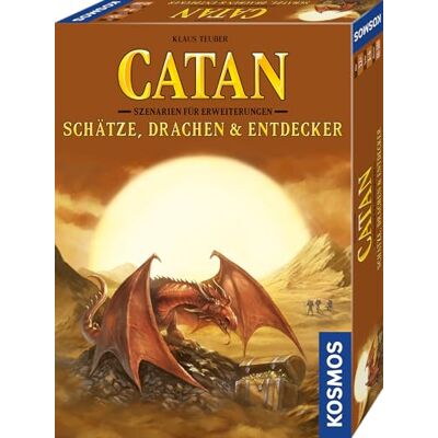 Kosmos Catan tesori Draghi ed esploratori, scenari per Estensioni, con l'espansione Marinai o Una Combinazione di Estensioni navigatori e Città e Cavalieri giocabili Kosmos Catan tesori Draghi ed esploratori, scenari per Estensioni, con l'espansione Marinai o Una Combinazione di Estensioni navigatori e Città e Cavalieri giocabili