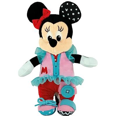 Clementoni Disney Baby Baby Minnie Dress Me Up Rings, Peluche per Bambini 18+ Mesi, Gioco Prima Infanzia Montessori per Sviluppare Manualità e Sensi, Lavabile in Lavatrice, Clementoni Disney Baby Baby Minnie Dress Me Up Rings, Peluche per Bambini 18+ Mesi, Gioco Prima Infanzia Montessori per Sviluppare Manualità e Sensi, Lavabile in Lavatrice,