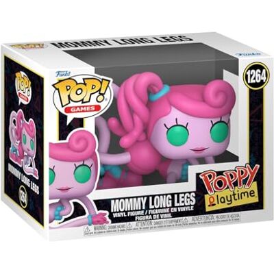 Funko POP! Games: Poppy Playtime Mommy Long Legs Figura in vinile da collezione Idea regalo Prodotto ufficiale Giocattoli per bambini e adulti Modello di figura per collezionisti Funko POP! Games: Poppy Playtime Mommy Long Legs Figura in vinile da collezione Idea regalo Prodotto ufficiale Giocattoli per bambini e adulti Modello di figura per collezionisti