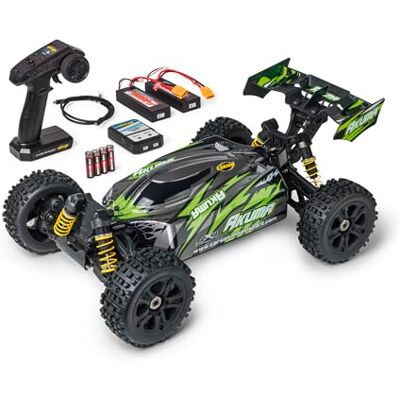 Carson 1:8 Akuma Buggy 4WD 100% RTR verde auto telecomandata, fuoristrada, alta qualità, veicolo RC, auto RC 70 km/h, buggy telecomandato Carson 1:8 Akuma Buggy 4WD 100% RTR verde auto telecomandata, fuoristrada, alta qualità, veicolo RC, auto RC 70 km/h, buggy telecomandato