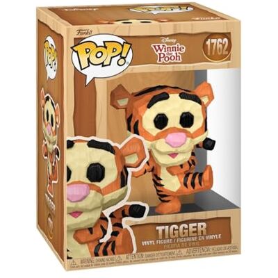 Funko POP! Disney: Winnie the Pooh Tigger Whittled Figura in vinile da collezione Idea regalo Prodotto ufficiale Giocattoli per bambini e adulti Modello di figura per collezionisti Funko POP! Disney: Winnie the Pooh Tigger Whittled Figura in vinile da collezione Idea regalo Prodotto ufficiale Giocattoli per bambini e adulti Modello di figura per collezionisti