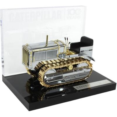 Diecast Masters Trattore cingolato Cat Twenty Modello per il 100° anniversario, scala 1:16, da 14 anni, in scatola di cartone, adatto ai collezionisti Diecast Masters Trattore cingolato Cat Twenty Modello per il 100° anniversario, scala 1:16, da 14 anni, in scatola di cartone, adatto ai collezionisti