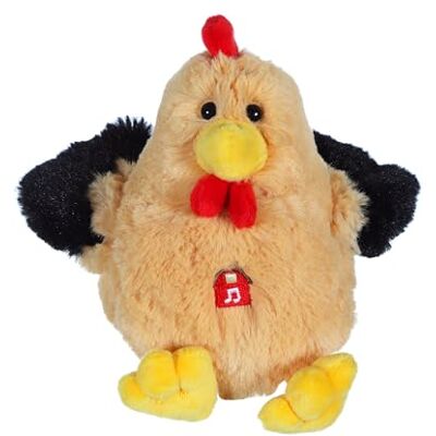 Gipsy TOYS – GALLO BEIGE SONORO LES PAKIDOOS – 15 CM – COMPAGNO PERFETTO PER PASQUA Gipsy TOYS – GALLO BEIGE SONORO LES PAKIDOOS – 15 CM – COMPAGNO PERFETTO PER PASQUA