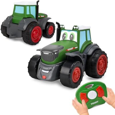JAMARA Fendt My First RC Tractor 2.4 GHz con Suono Giocattolo agricolo, Trattore Giocattolo per Bambini, Regalo per Bambini, Primo Veicolo telecomandato JAMARA Fendt My First RC Tractor 2.4 GHz con Suono Giocattolo agricolo, Trattore Giocattolo per Bambini, Regalo per Bambini, Primo Veicolo telecomandato