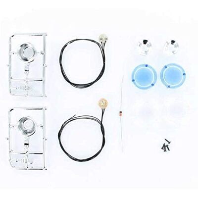 Carson Angle Eyes 1:14 7,2/12 V, Colore: Blu Chiaro (2), RC, Accessori per Taxi, Pezzi di Ricambio, modellismo, Made in Germany Carson Angle Eyes 1:14 7,2/12 V, Colore: Blu Chiaro (2), RC, Accessori per Taxi, Pezzi di Ricambio, modellismo, Made in Germany