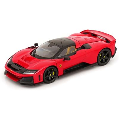 Burago B "Signature Edition Ferrari F80, modello Supercar 1:18, auto da collezione fedele Die-Cast, auto giocattolo con porte mobili, cofano e bagagliaio a partire da 14 (18-16917) Burago B "Signature Edition Ferrari F80, modello Supercar 1:18, auto da collezione fedele Die-Cast, auto giocattolo con porte mobili, cofano e bagagliaio a partire da 14 (18-16917)