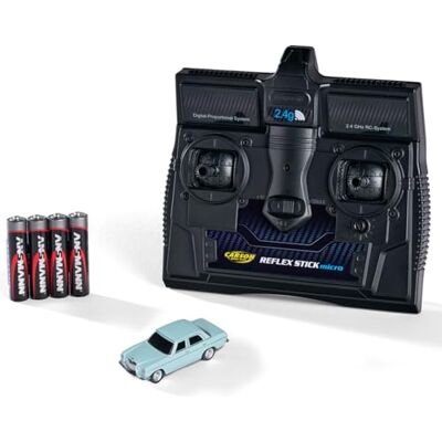 Carson 1:87 M-B 200/8 blu 100% RTR – modello di guida, RC Auto, H0 Auto, Modello RC, Diorama Veicolo Carson 1:87 M-B 200/8 blu 100% RTR – modello di guida, RC Auto, H0 Auto, Modello RC, Diorama Veicolo