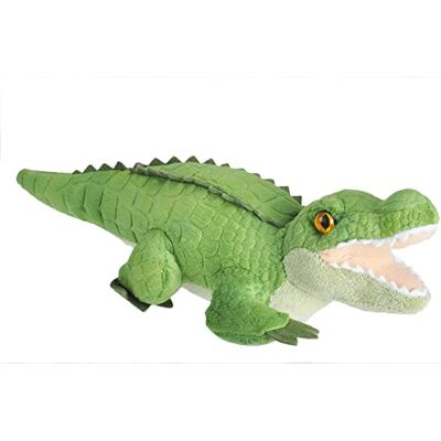 WILD REPUBLIC Wild Calls Alligatore, Peluche Sonoro, Regalo Per Bambini, Giocattolo Con Imbottitura Realizzata Con Bottiglie Riciclate WILD REPUBLIC Wild Calls Alligatore, Peluche Sonoro, Regalo Per Bambini, Giocattolo Con Imbottitura Realizzata Con Bottiglie Riciclate