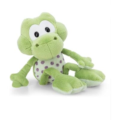 NICI Fridolin Frog Ranocchio di peluche, morbido pupazzo per coccole e giochi, per adulti e bambini, 25 cm, verde NICI Fridolin Frog Ranocchio di peluche, morbido pupazzo per coccole e giochi, per adulti e bambini, 25 cm, verde