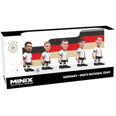 MINIX DFB Germania Confezione da 5 Figurine in PVC 7 cm B (Gundogan/Kimmich/Wirtz/Havertz/Sule) MINIX DFB Germania Confezione da 5 Figurine in PVC 7 cm B (Gundogan/Kimmich/Wirtz/Havertz/Sule)