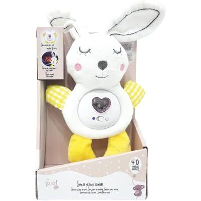 Tachan -Peluche coniglietto luci e suoni -Tessuto facile da pulire -Luce ténue e melodie tranquillanti (CPA Toy Group ) Tachan -Peluche coniglietto luci e suoni -Tessuto facile da pulire -Luce ténue e melodie tranquillanti (CPA Toy Group )