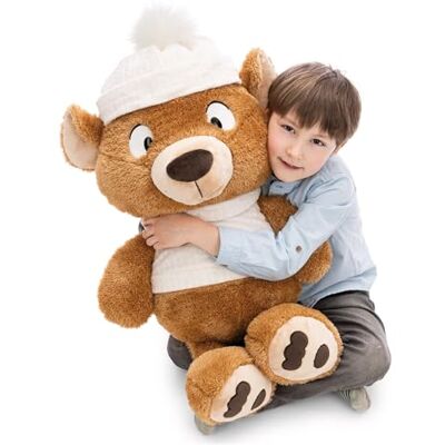 NICI Peluche Orsetto Cappuccino 70 cm Morbido e Tenero, Idea Regalo NICI Peluche Orsetto Cappuccino 70 cm Morbido e Tenero, Idea Regalo