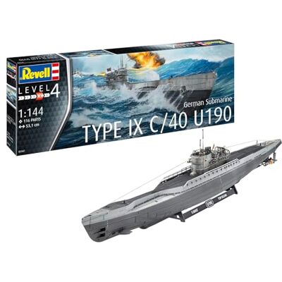 Revell Tescoma German Submarine Type IX C/40 (U190) Revell Tescoma German Submarine Type IX C/40 (U190)