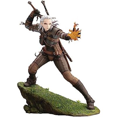 Kotobukiya The Witcher: Statua di Geralt Bishoujo Kotobukiya The Witcher: Statua di Geralt Bishoujo
