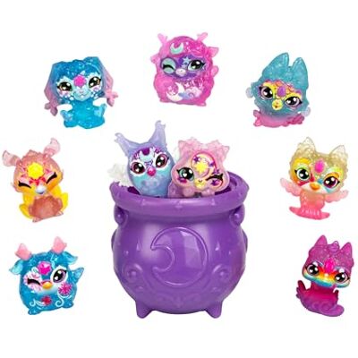 moose toys Magic Mixies Minis della serie Shimmerverse, confezione da collezione, 9 mini mixies, 2 di cui nascosti, con magica esperienza di disimballaggio della caldaia frizzante, 5 nuove squadre mini-mixies moose toys Magic Mixies Minis della serie Shimmerverse, confezione da collezione, 9 mini mixies, 2 di cui nascosti, con magica esperienza di disimballaggio della caldaia frizzante, 5 nuove squadre mini-mixies