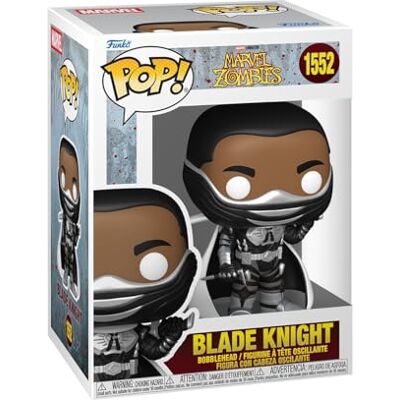 Funko Pop! Marvel: Marvel Zombies S4 – Blade Knight Figura in Vinile da Collezione Idea Regalo Merchandising Ufficiale Giocattoli per Bambini e Adulti Comic Books Fans Funko Pop! Marvel: Marvel Zombies S4 – Blade Knight Figura in Vinile da Collezione Idea Regalo Merchandising Ufficiale Giocattoli per Bambini e Adulti Comic Books Fans