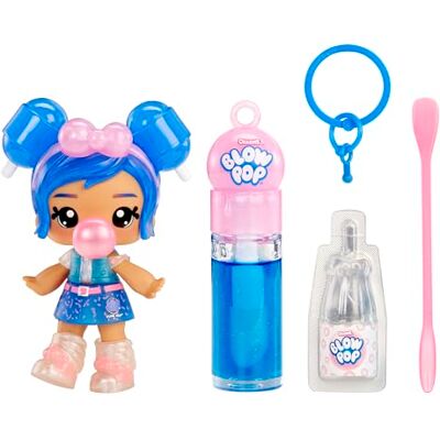 Yummiland x Licensed Sweets Lip Gloss Doll: Blow Pop Lulu Raspberry: Include 1 Bambola, Lucidalabbra + Portachiavi rimovibile, Gioco cosmetico, Collezionabile. Età 4+ Yummiland x Licensed Sweets Lip Gloss Doll: Blow Pop Lulu Raspberry: Include 1 Bambola, Lucidalabbra + Portachiavi rimovibile, Gioco cosmetico, Collezionabile. Età 4+