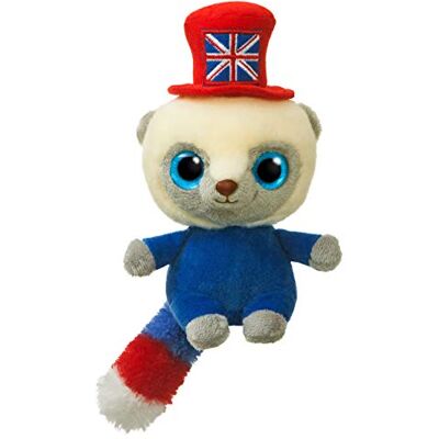 Aurora , , YooHoo, Union Jack, Peluche da 5 cm, Multicolore Aurora , , YooHoo, Union Jack, Peluche da 5 cm, Multicolore