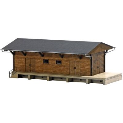 Busch Struttura del Modello di Scala della Struttura del capanno Merci Ho Busch Struttura del Modello di Scala della Struttura del capanno Merci Ho
