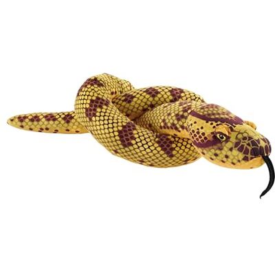 WILD REPUBLIC Snakes Eco Anaconda, Peluche, 137 cm, Giocattolo di Peluche, Riempimento con Bottiglie d'Acqua Riciclate Filate, Ecologico WILD REPUBLIC Snakes Eco Anaconda, Peluche, 137 cm, Giocattolo di Peluche, Riempimento con Bottiglie d'Acqua Riciclate Filate, Ecologico