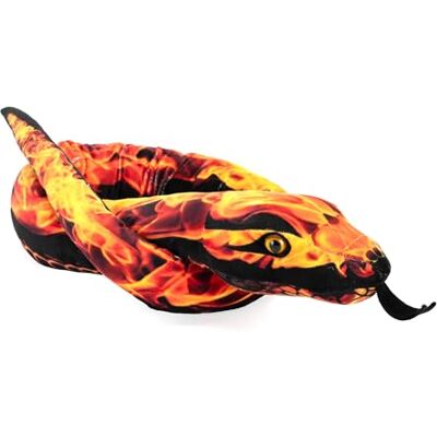 WILD REPUBLIC Plush Snake Fiamma, Serpente di Peluche, Serpente Giocattolo, Regalo per Bambini, Peluche per Bambini, Imbottitura Realizzata Partendo da Bottiglie Riciclate WILD REPUBLIC Plush Snake Fiamma, Serpente di Peluche, Serpente Giocattolo, Regalo per Bambini, Peluche per Bambini, Imbottitura Realizzata Partendo da Bottiglie Riciclate