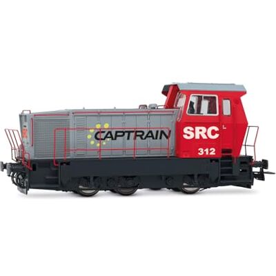 Electrotren SRC, Locomotiva Diesel Classe 312, livrea Rosso-grigio'Captrain', EP; VI Locomotiva Diesel Electrotren SRC, Locomotiva Diesel Classe 312, livrea Rosso-grigio'Captrain', EP; VI Locomotiva Diesel