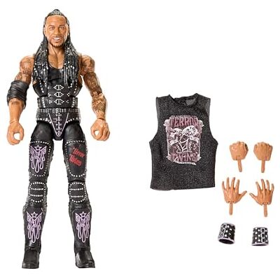 Mattel WWE Elite Collection Damian Priest, personaggio collezionabile Series 122, action figure con 25 punti di articolazione e mani intercambiabili, 8+ anni, Mattel WWE Elite Collection Damian Priest, personaggio collezionabile Series 122, action figure con 25 punti di articolazione e mani intercambiabili, 8+ anni,