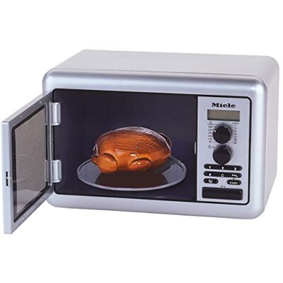 Theo Klein Miele Forno a microonde per Bambini Piatto Girevole a batterie Orologio con 3 Diverse impostazioni di Tempo e Segnale sonoro Giocattolo per Bambini a Partire dai 3 Anni di età Theo Klein Miele Forno a microonde per Bambini Piatto Girevole a batterie Orologio con 3 Diverse impostazioni di Tempo e Segnale sonoro Giocattolo per Bambini a Partire dai 3 Anni di età