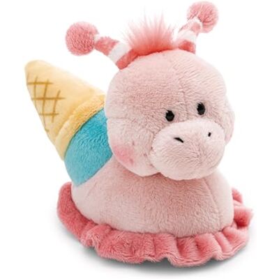 NICI Morbida chiocciola di peluche con gelato, per coccole e giochi, per bambini e adulti, fantastica idea regalo, 15 cm, rosa NICI Morbida chiocciola di peluche con gelato, per coccole e giochi, per bambini e adulti, fantastica idea regalo, 15 cm, rosa