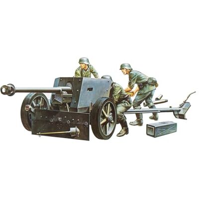 Tamiya 300035047 Modellino Camion Tedesco della seconda Guerra Mondiale con Cannone anticarro (3), 7.5 cm, Realizzato in Scala 1:35 Tamiya 300035047 Modellino Camion Tedesco della seconda Guerra Mondiale con Cannone anticarro (3), 7.5 cm, Realizzato in Scala 1:35