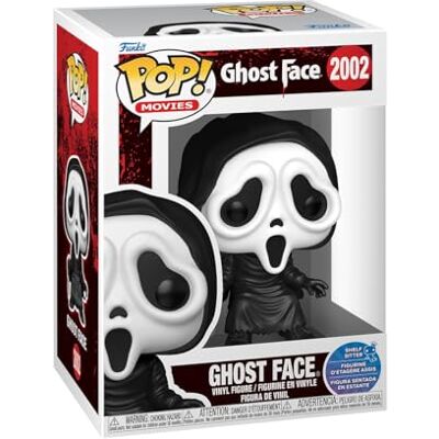 Funko POP! Movies: Ghost Face Edge Sitter Figura in vinile da collezione Idea regalo Prodotto ufficiale Giocattoli per bambini e adulti Modello di figura per collezionisti ed esposizione Funko POP! Movies: Ghost Face Edge Sitter Figura in vinile da collezione Idea regalo Prodotto ufficiale Giocattoli per bambini e adulti Modello di figura per collezionisti ed esposizione
