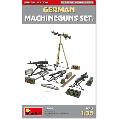 MiniArt 1:35 MGS tedesco w. Set di accessori Spec.Ed. riproduzione fedele, modellismo, kit in plastica, artigianato, hobby, incollaggio, kit di modelli, montaggio, colore stampato MiniArt 1:35 MGS tedesco w. Set di accessori Spec.Ed. riproduzione fedele, modellismo, kit in plastica, artigianato, hobby, incollaggio, kit di modelli, montaggio, colore stampato