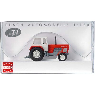 Busch Modellismo Ferroviario, Trattore Fortschritt, Colore: Rosso/Blu Busch Modellismo Ferroviario, Trattore Fortschritt, Colore: Rosso/Blu